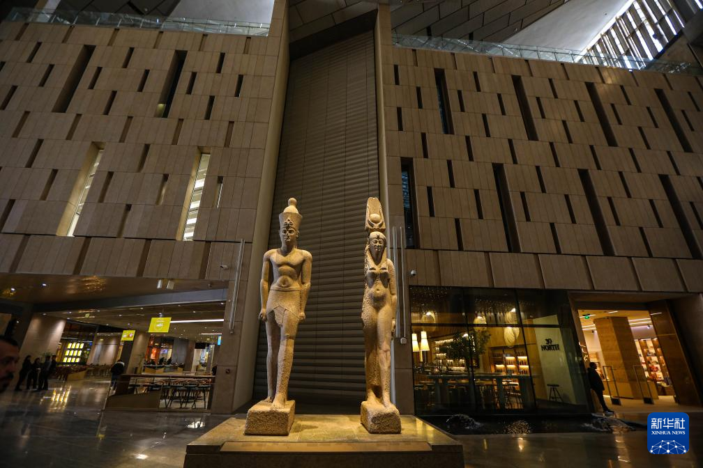 试运行中的大埃及博物馆