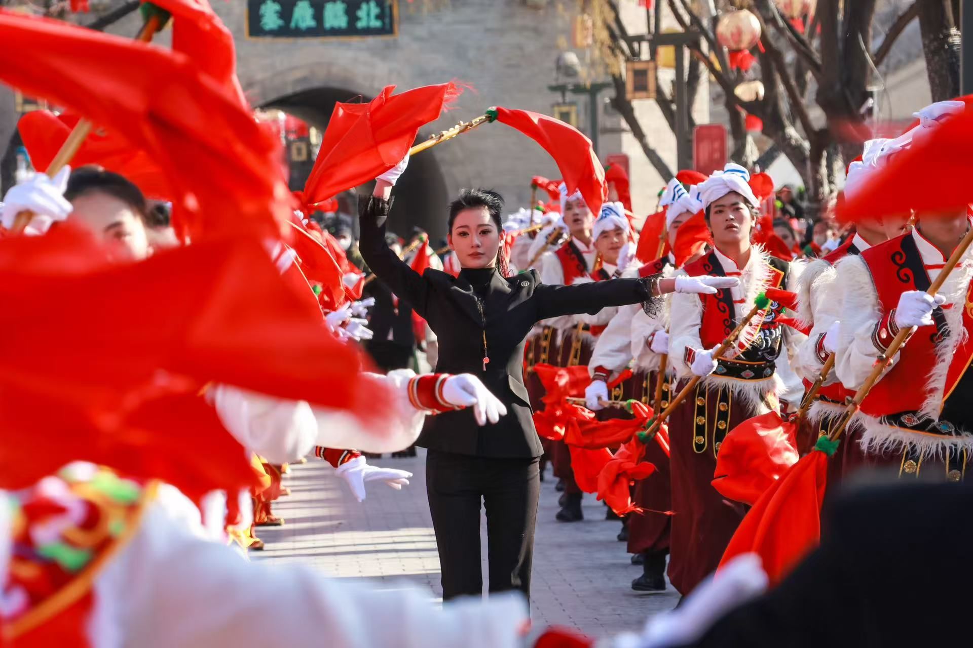 文化中国行 |民俗盛宴绽芳华 陕北秧歌庆新春
