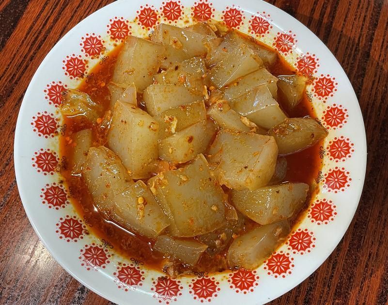 蒜泥凉粉（本文图片由薛端仪拍摄）