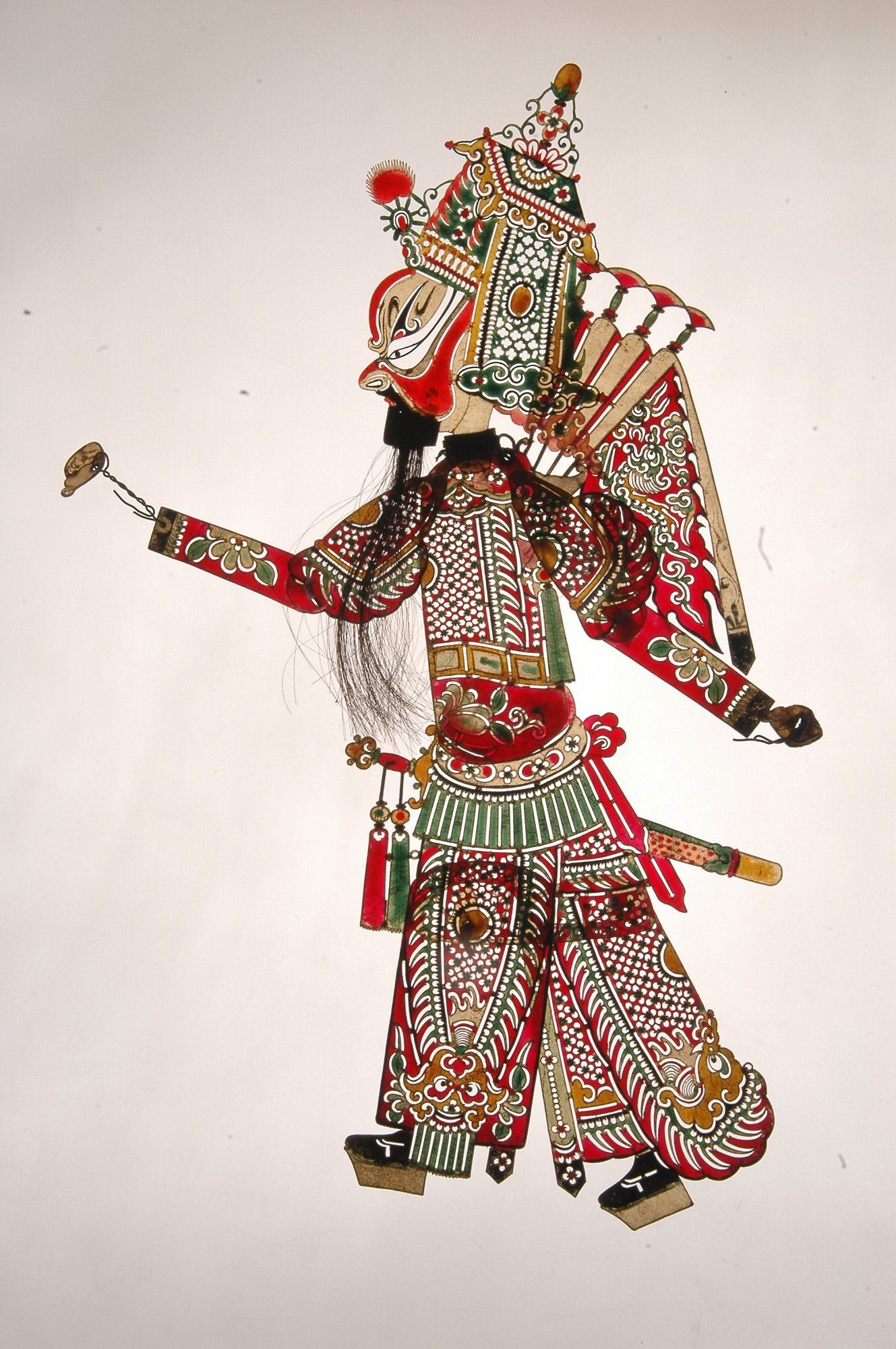 华县皮影成品展示