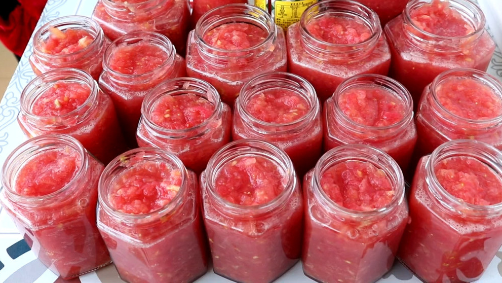 陕北洋柿子酱。