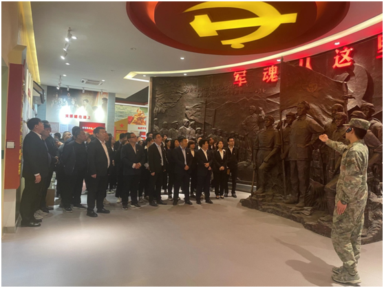 “走进红一连,追寻红色革命足迹”主题党日活动