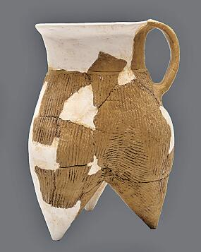 太平遗址H115出土的陶鬲&nbsp;作者供图