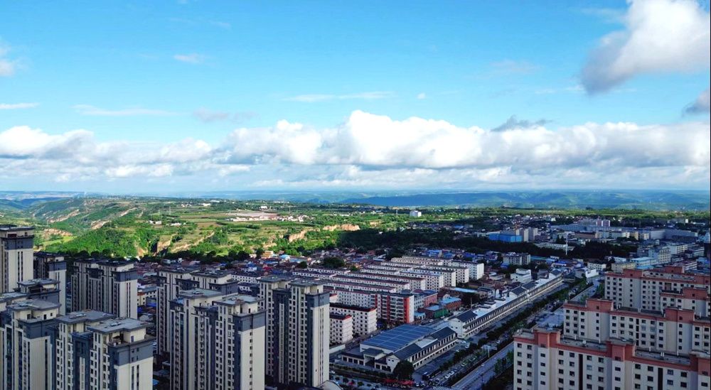 安闲舒适的长武县。