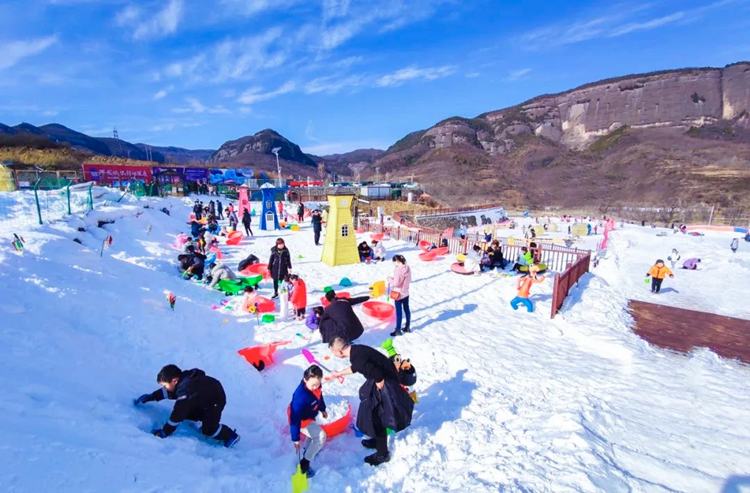 宝鸡眉县滑雪场图片