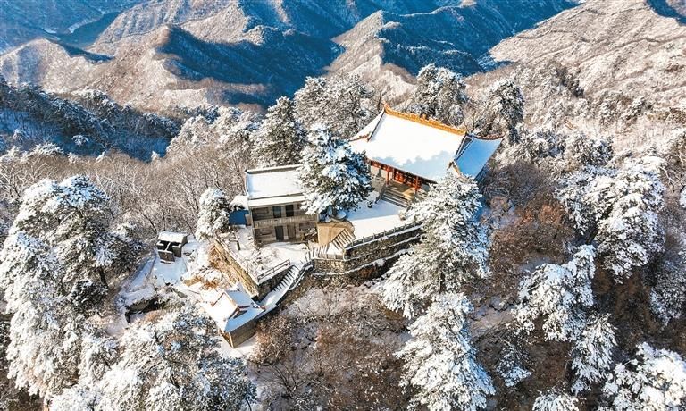 秦岭雪景哪里最美图片