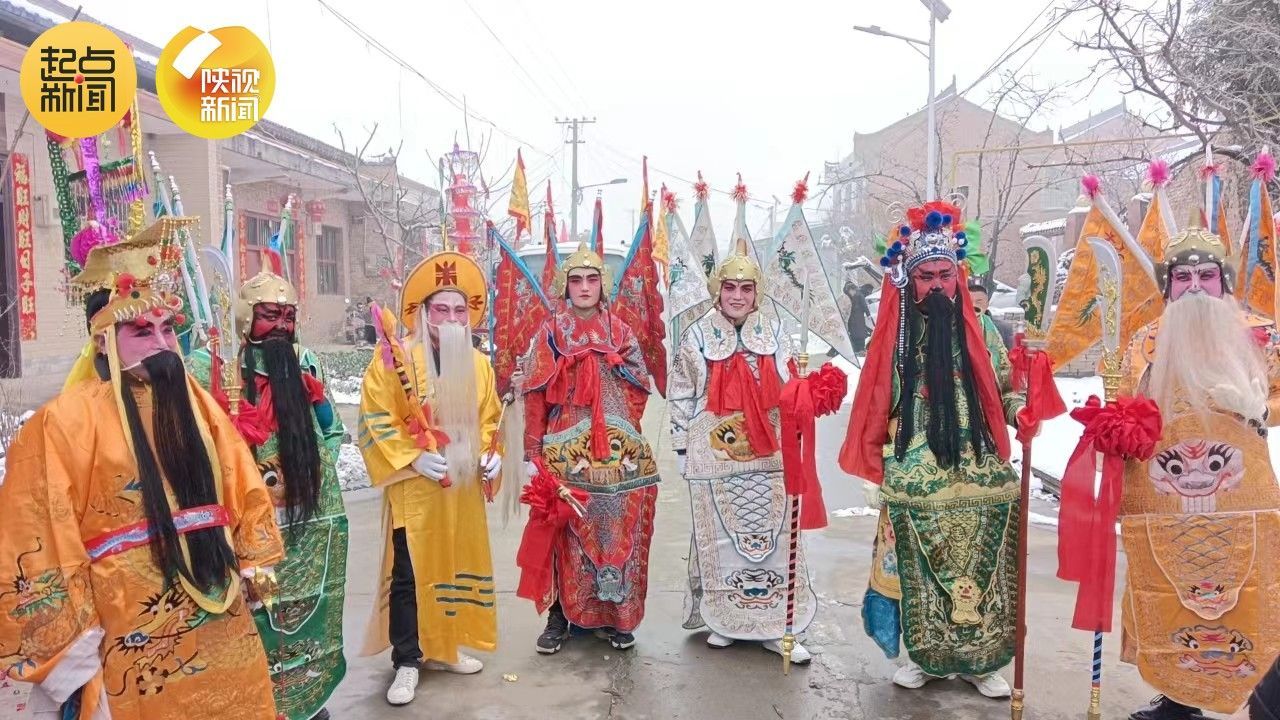 农村社火图片人物介绍图片