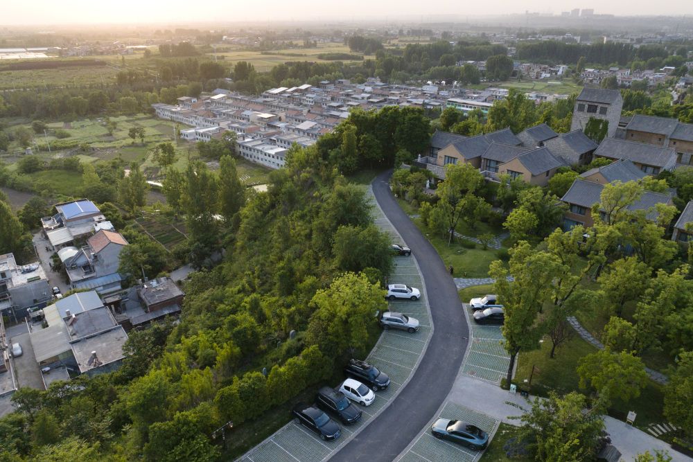 新华社记者 邵瑞摄陕西省西安市长安区地处秦岭北麓,境内山,川,塬,河