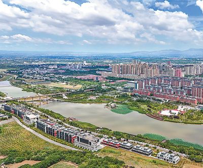 图为富平县一景。新华社记者 邹竞一 摄