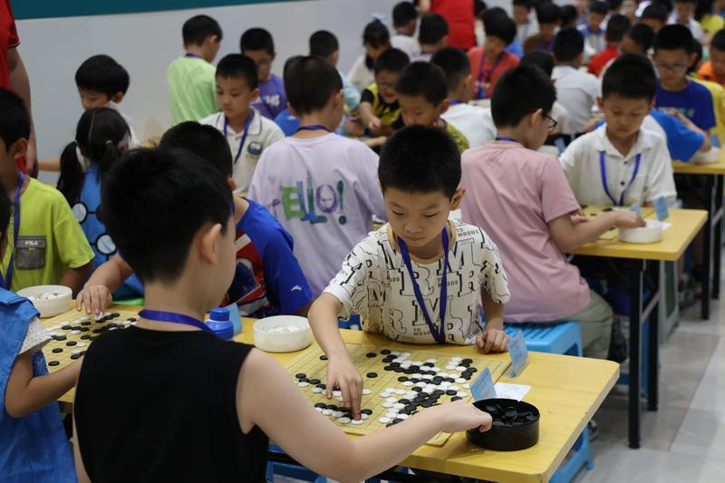围棋段级位赛比赛现场