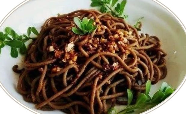 红苕面饸饹（图片来源于蒲城县融媒体中心）