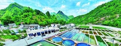秦岭中的村庄许奥博 摄 光明图片