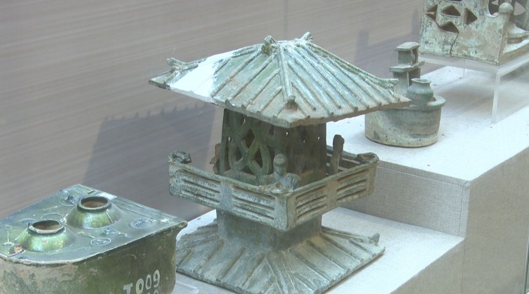 博物馆陈列的各种展品